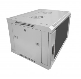 Шкаф настенный 18U серия WMA (Wall Maestro) (600х450х905), передняя дверь стекло, разборный, серый, Netko  &quot;А&quot;