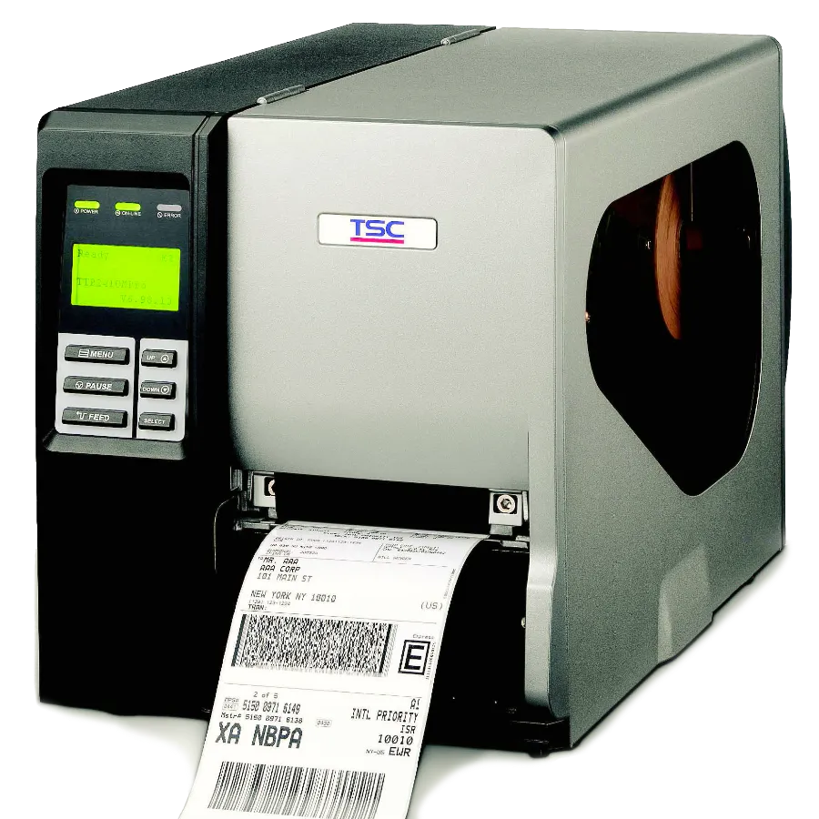 Принтер этикеток (термо/термотрансферный, 203dpi) TSC TTP-2410М Pro
