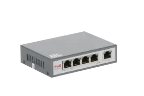 Коммутатор GIGALINK, неуправляемый, 2 PoE (802.3af/at High Power, 1-2 порт Ultra PoE 60 ватт) портов 100Мбит/с, 2 порта 100Мбит/с,  1 Uplink порт 100Мбит/с, 120Вт