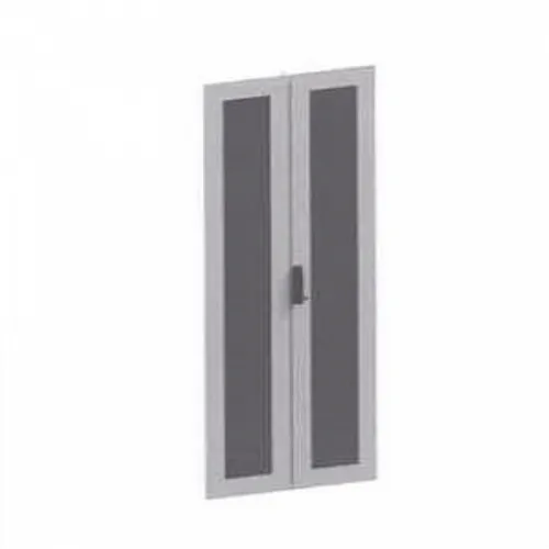 Дверь двустворчатая перфорированная для IT корпусов CQE 1800 x 800RAL7035