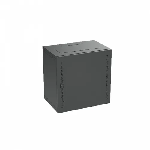 Шкаф телекоммуникационный навесной, 16 U (800х600х400) дверь метал,RAL9005