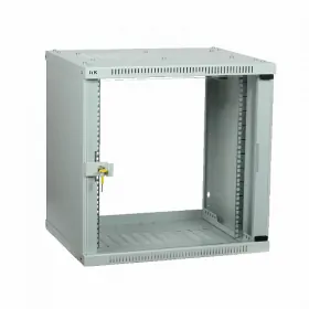  					ITK Шкаф LINEA WE 15U 600x600мм дверь стекло серый				 