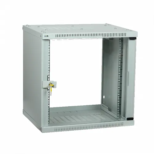 ITK Шкаф LINEA WE 15U 600x600мм дверь стекло серый