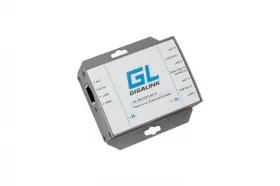 Усилитель Ethernet сигнала PoE GIGALINK, 100Мбит/с, 802.3af, подключение до  2 устройств