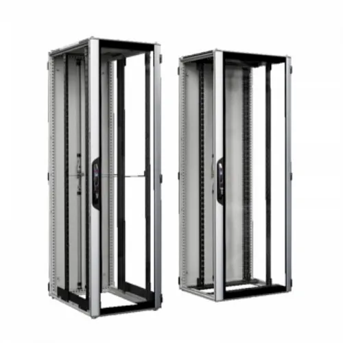 VX IT Шкаф 800x2000x800 42U standard обзорная и глухая двери 19 рамы спереди/сзади