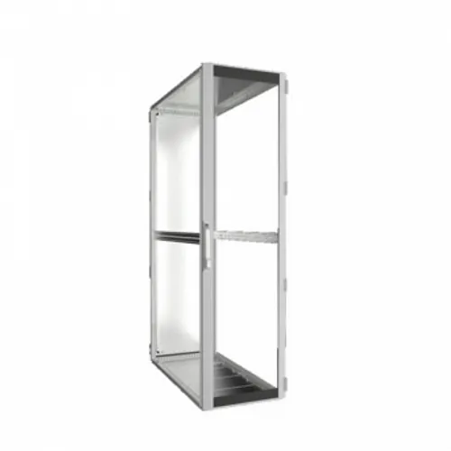 TS IT Шкаф 600х2200х1200 с обзорной и стальной дверью, без 19, IP55