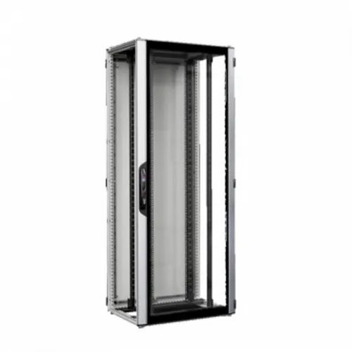 VX IT Шкаф 600x2000x600 42U standard обзорная и глухая двери IP55 19 спереди