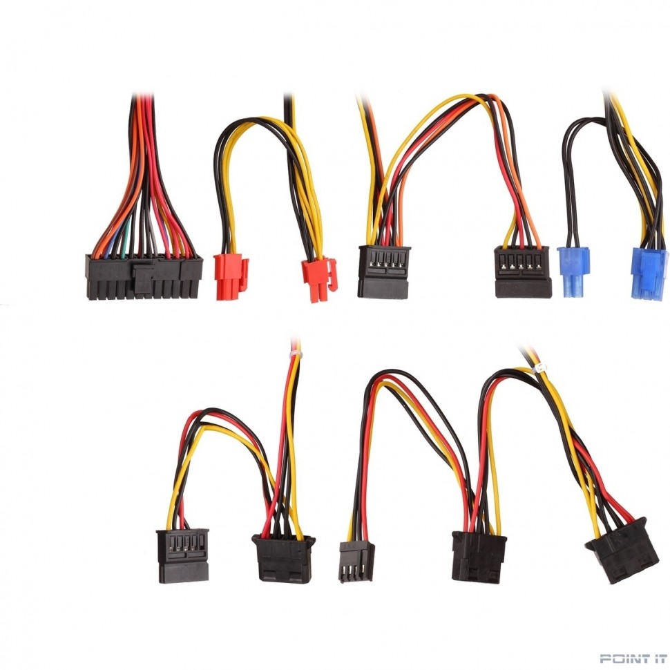 Exegate EX292180RUS Блок питания 750W ExeGate 750NPX (ATX, 12cm fan, 24pin, 4pin, PCIe, 3xSATA, 2xIDE, FDD, black)