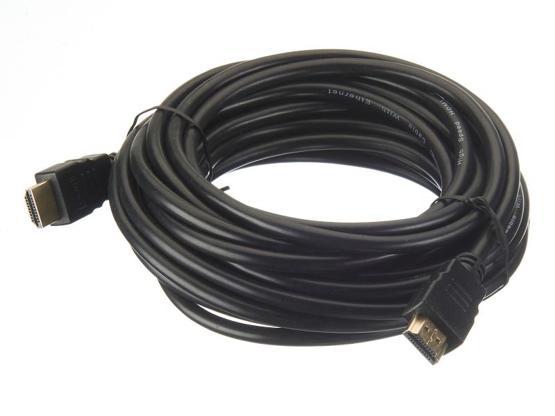 Шнур аудио-видео HDMI-HDMI (1.4, 3D) цвет: золото (7,0м) NETKO Optima