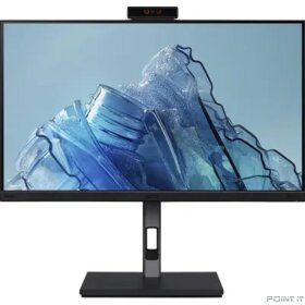 Монитор LCD Acer 23.8" B247YDbmiprczxv {IPS 1920x1080 75Hz 250cd D-Sub HDMI1.4 DisplayPort1.2 4xUSB3.0 Webcam}