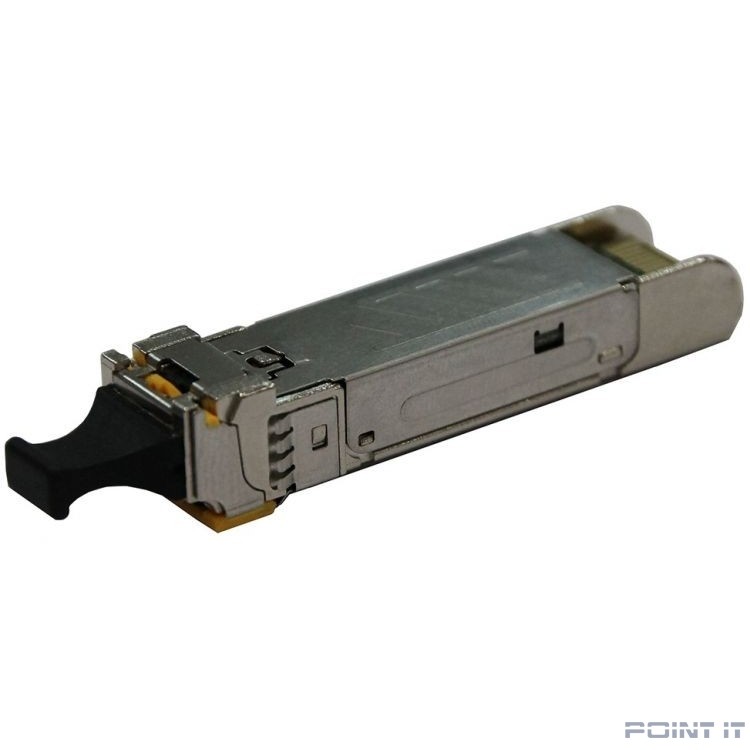 D-Link 330T/10KM/A1A WDM SFP-трансивер с 1 портом 1000Base-BX-D (Tx:1550 нм, Rx:1310 нм) для одномодового оптического кабеля (до 10 км, разъем LC)