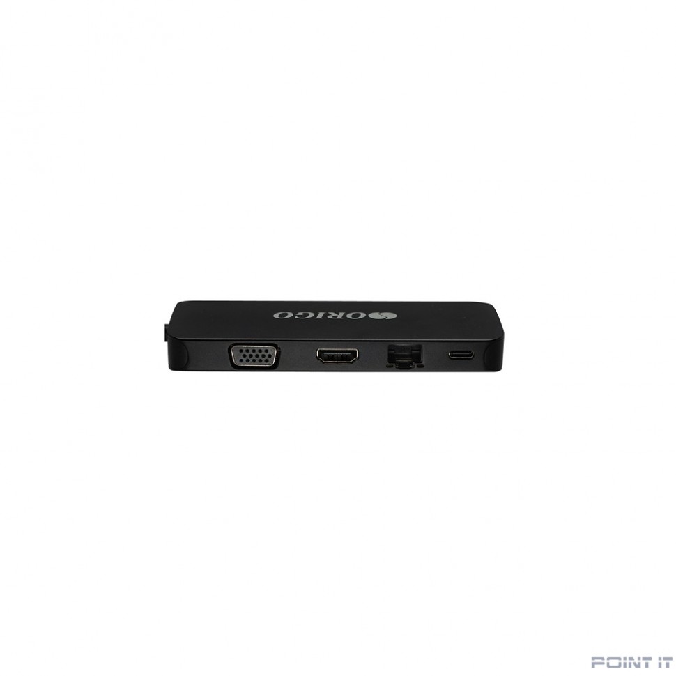 ORIGO OU3390SNPD/B1 Док-станция USB-C 11-в-1 4xUSB 3.0, USB-C/PD 3.0, HDMI, VGA, Gigabit LAN, SD/TF/microSD, TRRS
