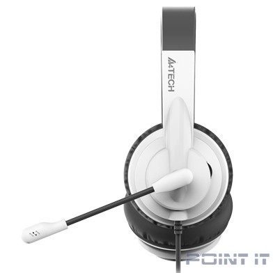 A4Tech HU-10 черный/белый 2м накладные USB