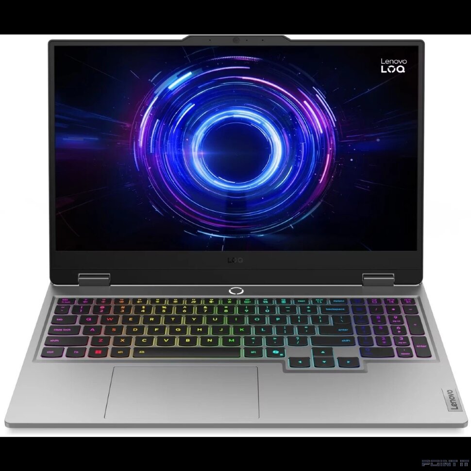 Ноутбук Lenovo LOQ 15IRX10 [83JE00L3PS] Grey {FHD i7 13700HX/24Gb/512Gb SSD/NV RTX5060 8Gb/DOS}