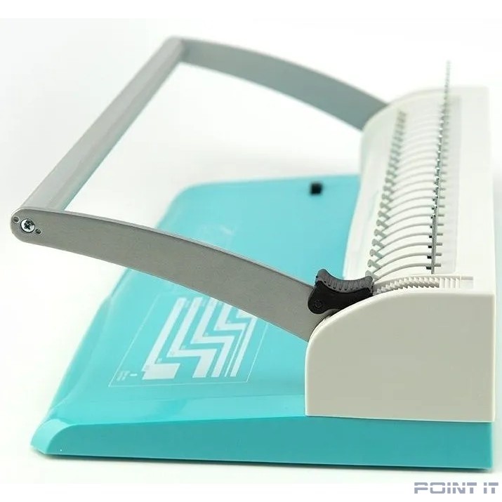 ГЕЛЕОС Переплетчик БП-13+ бирюзово-белый