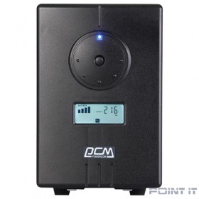 PowerCom ИБП Infinity INF-1100(AP) {Line-Interactive, 1100VA / 750W, Tower, 2xEURO, USB, подкл. доп. батарей} (383441)