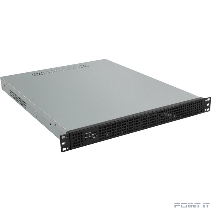 Exegate EX265496RUS Серверный корпус Pro 1U550-04 <RM 19", высота 1U, глубина 550, БП 300ADS, USB>