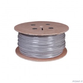 Rexant (01-1012-R) Кабель U/UTP, CAT 5е, PVC, 16x2x0,48мм, внутренний, серый, РФ