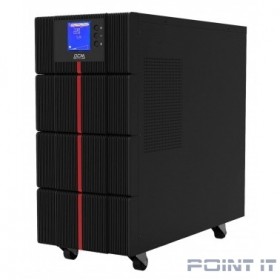 PowerCom Macan MAC-6000 ИБП {On-Line, 6000VA / 6000W, Tower, IEC, LCD, Serial+USB, SNMPslot, подкл. доп. батарей} (1439699)