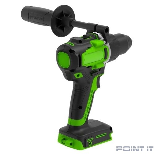 Greenworks GD24DD90 Дрель-шуруповерт аккумуляторная, 24V, 90 Нм, бесщеточная, без АКБ и ЗУ [3707507]
