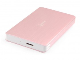 Gembird EE2-U3S-65 Внешний корпус 2.5&quot; розовое золото, USB 3.0, SATA, алюминий