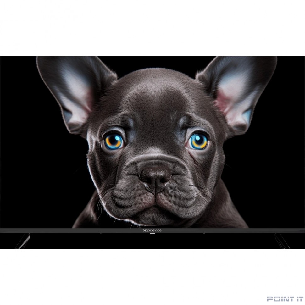 Topdevice 43"/UHD/VA/Smart SBER/1.5-8 Гб/BT/60Гц/черный