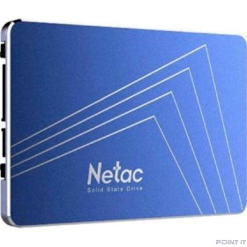 SSD 2.5" Netac 128Gb N600S Series <NT01N600S-128G-S3X> Retail (SATA3, up to 540/490MBs, 3D NAND, 140TBW, 7mm)