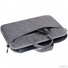 Defender Сумка для ноутбука Solid 15.6" PU кожа, серый, карман (26088)