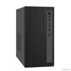 Exegate EX299068RUS Корпус Minitower ExeGate BAA-303MU-AAA450 (mATX, БП AAA450 с вент. 8см, 2*USB+1*USB3.0, HD Audio, черный)