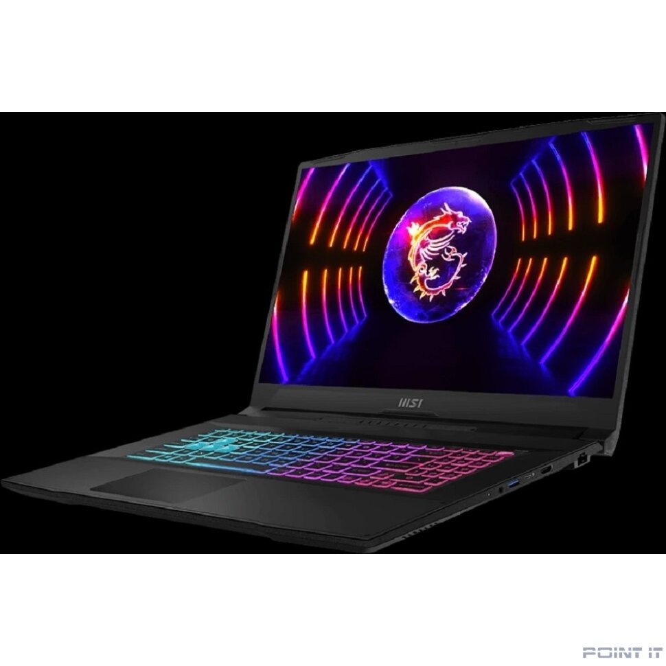 Ноутбук MSI Katana 17 B12UCR [9S7-17L541-1466] Black 17.3" {FHD i5-12450H/ DDR5 16GB (8GB*2)/1TB SSD/RTX3050 GDDR6 4GB,backlight (Red)/DOS}