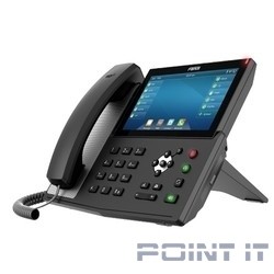 Fanvil X7(rev B-V2) 20 линии SIP, HD аудио,7 &quot;сенсорный экран 800x480, имеет 2 порта Gigabit LAN, питание PoE, WIFI, Bluetooth