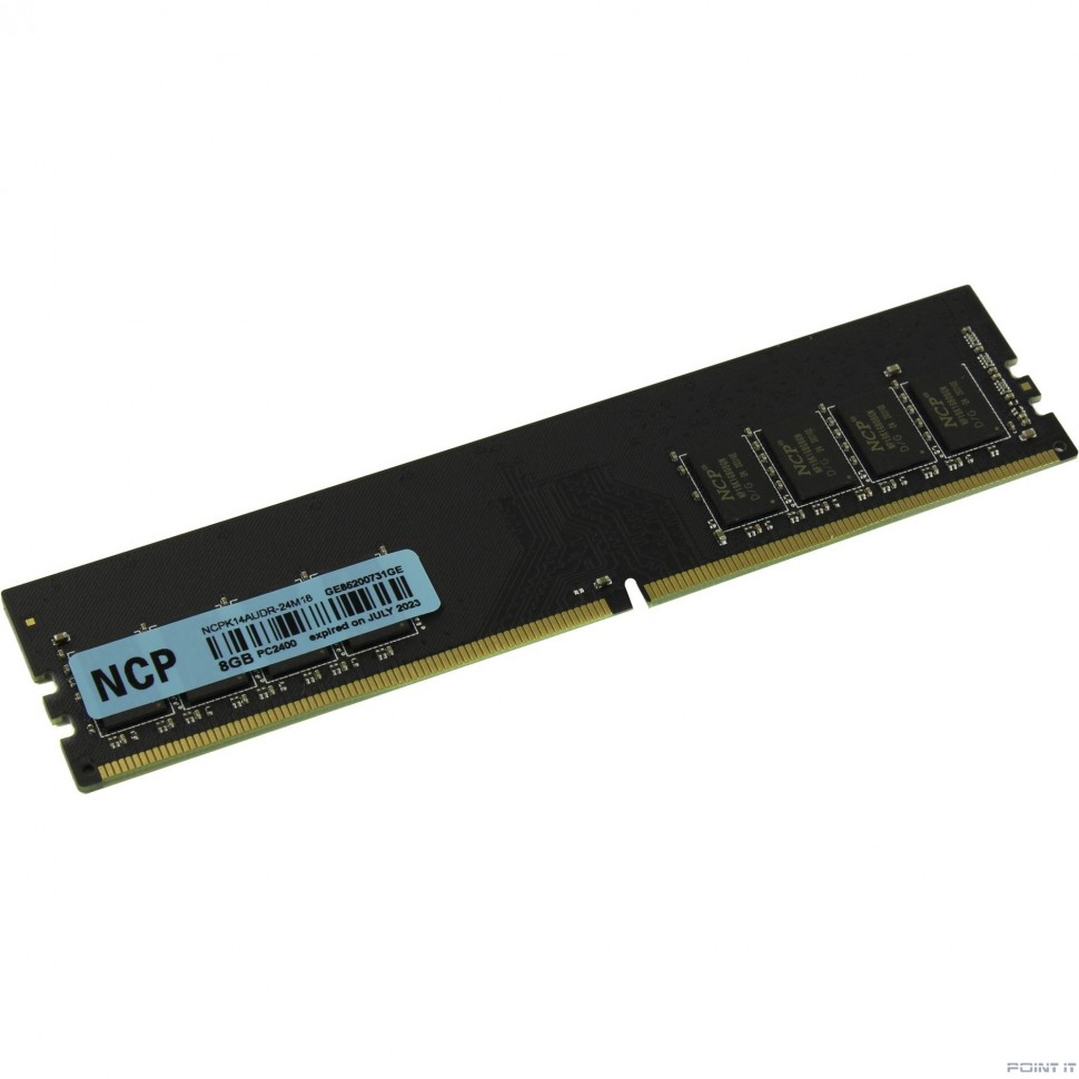 NCP DDR4 DIMM 8GB PC4-19200, 2400MHz NCPK14AUDR-24M18
